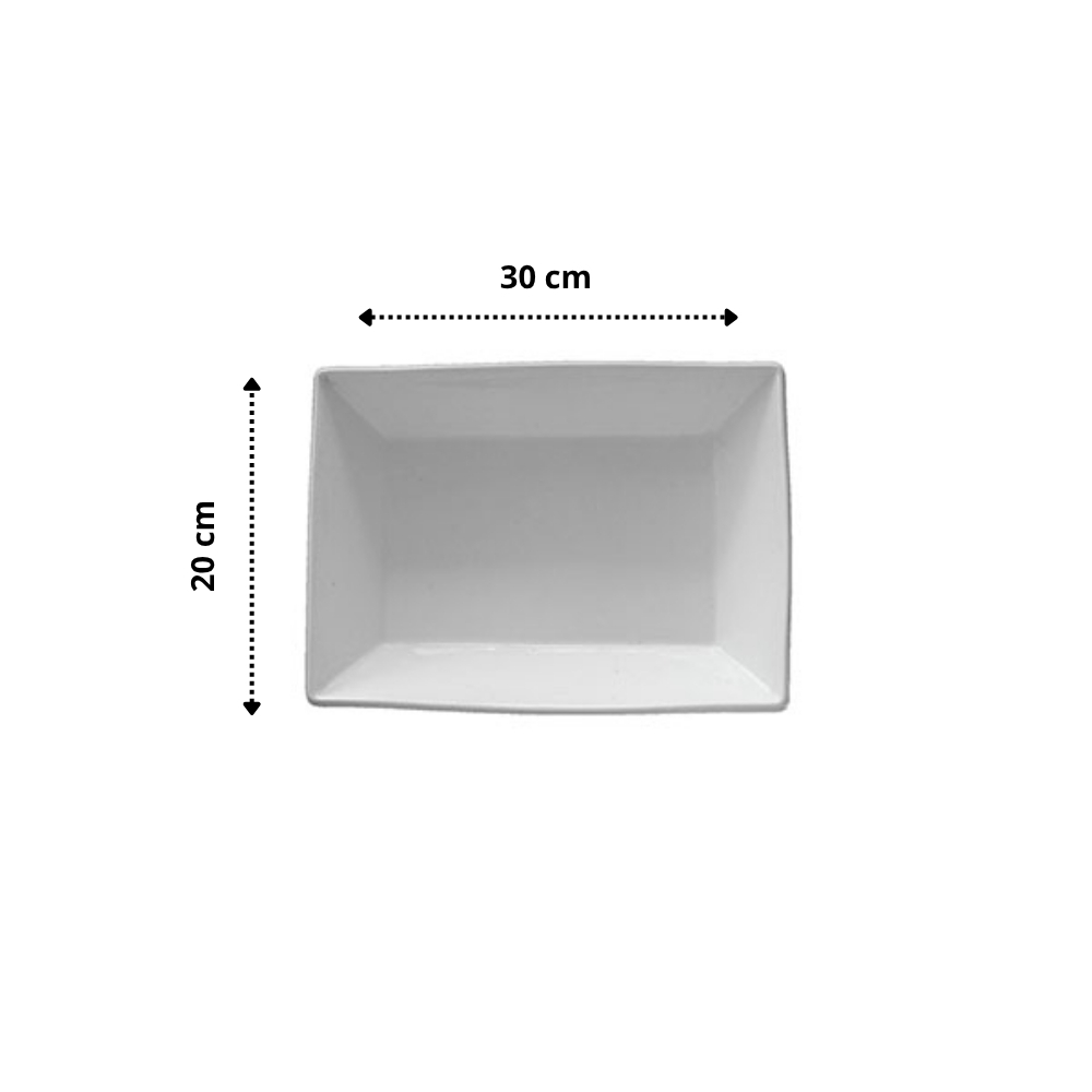 Ensaladera Rectangular