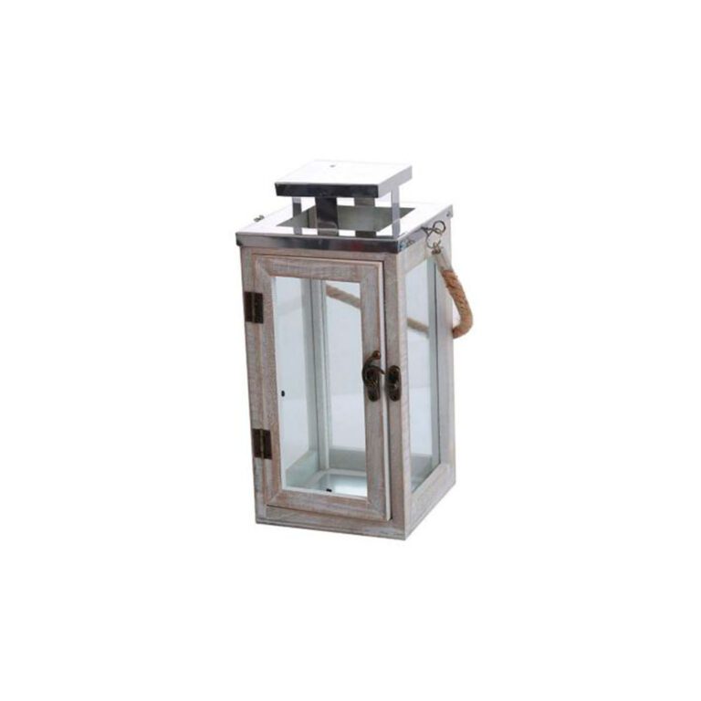 Farol Blanco Madera