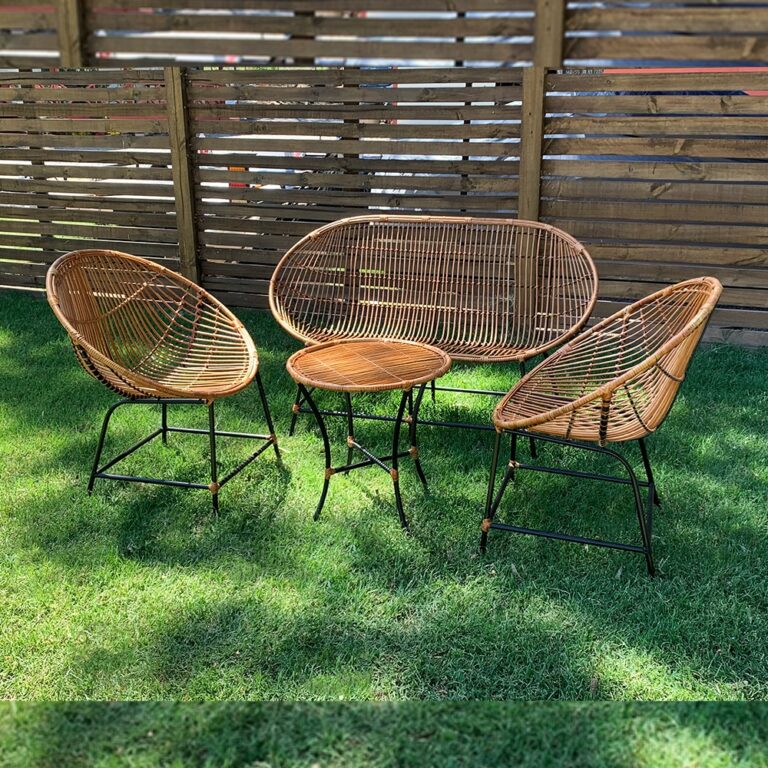 Lounge Mimbre Rustico