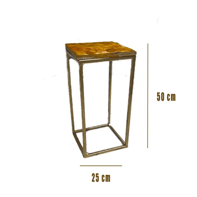 Pedestal Dorado 50 cm
