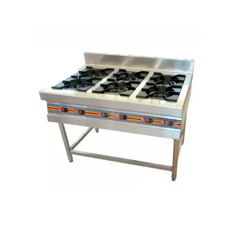 Anafe 6 platos