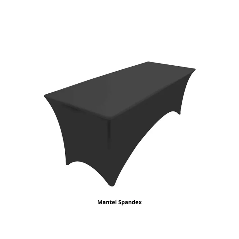 mantel negro Spandex