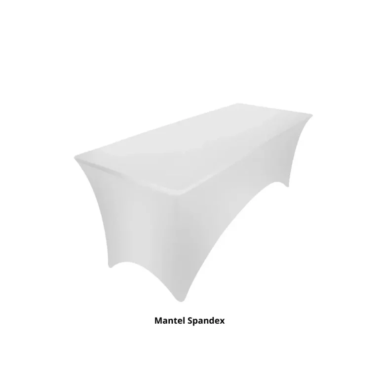 mantel blanco Spandex mantel Spandex