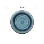Plato Fondo Brisa Azul - 27cm - Imagen 2