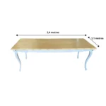 Mesa Provenzal Blanca - Imagen 2