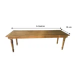Mesa Imperial Madera - Imagen 2