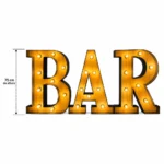 Letras BAR - Imagen 2
